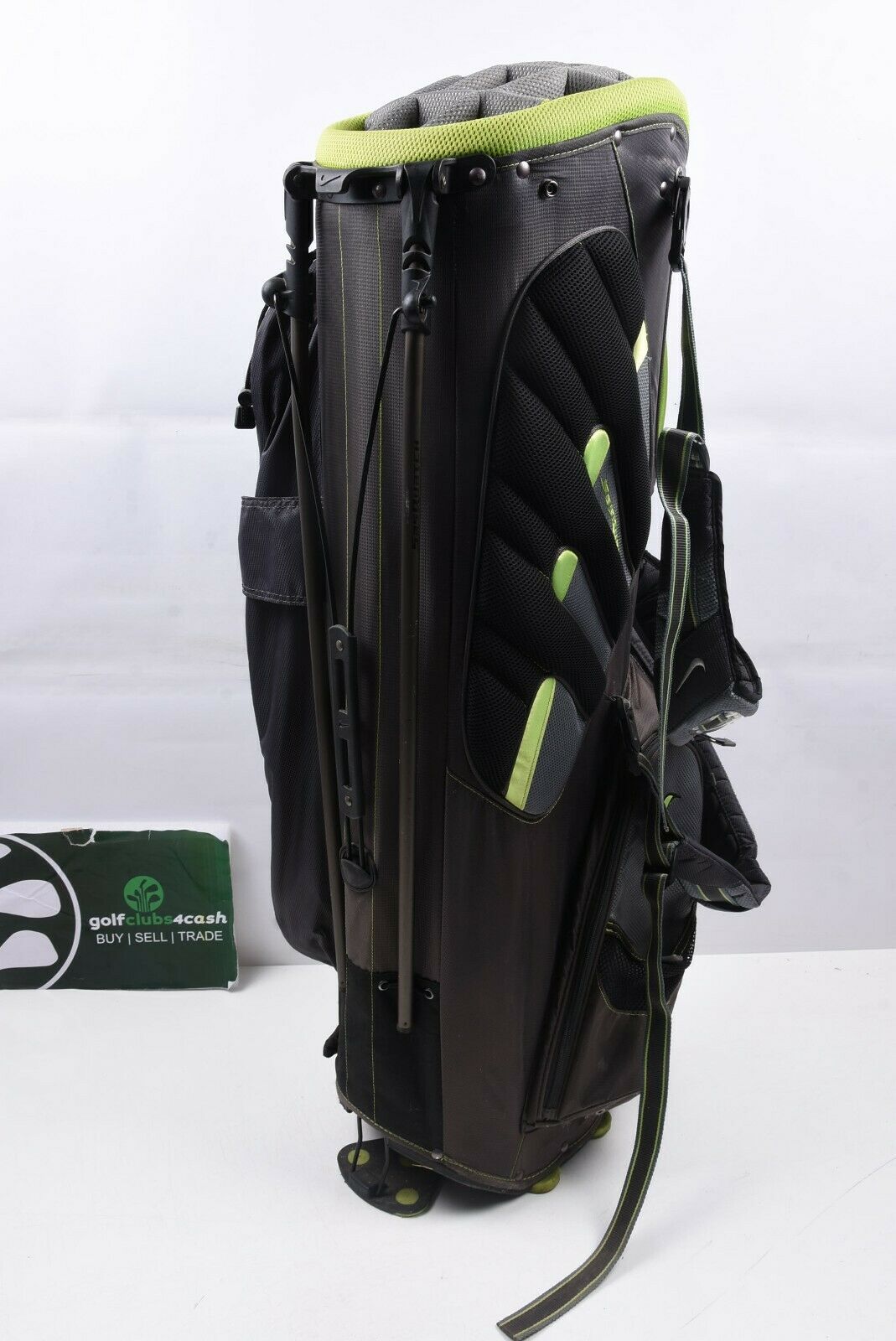 nike golf sasquatch tour stand bag black and yellow