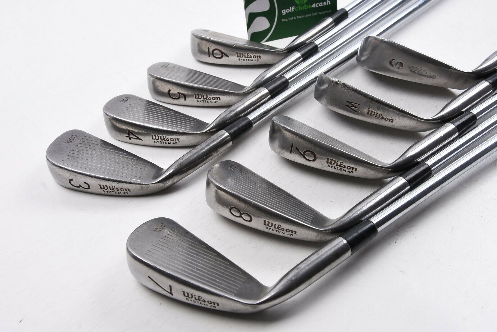 WILSON 1200 GEAR EFFECT IRONS / 3SW / REGULAR FLEX WILSON SHAFTS