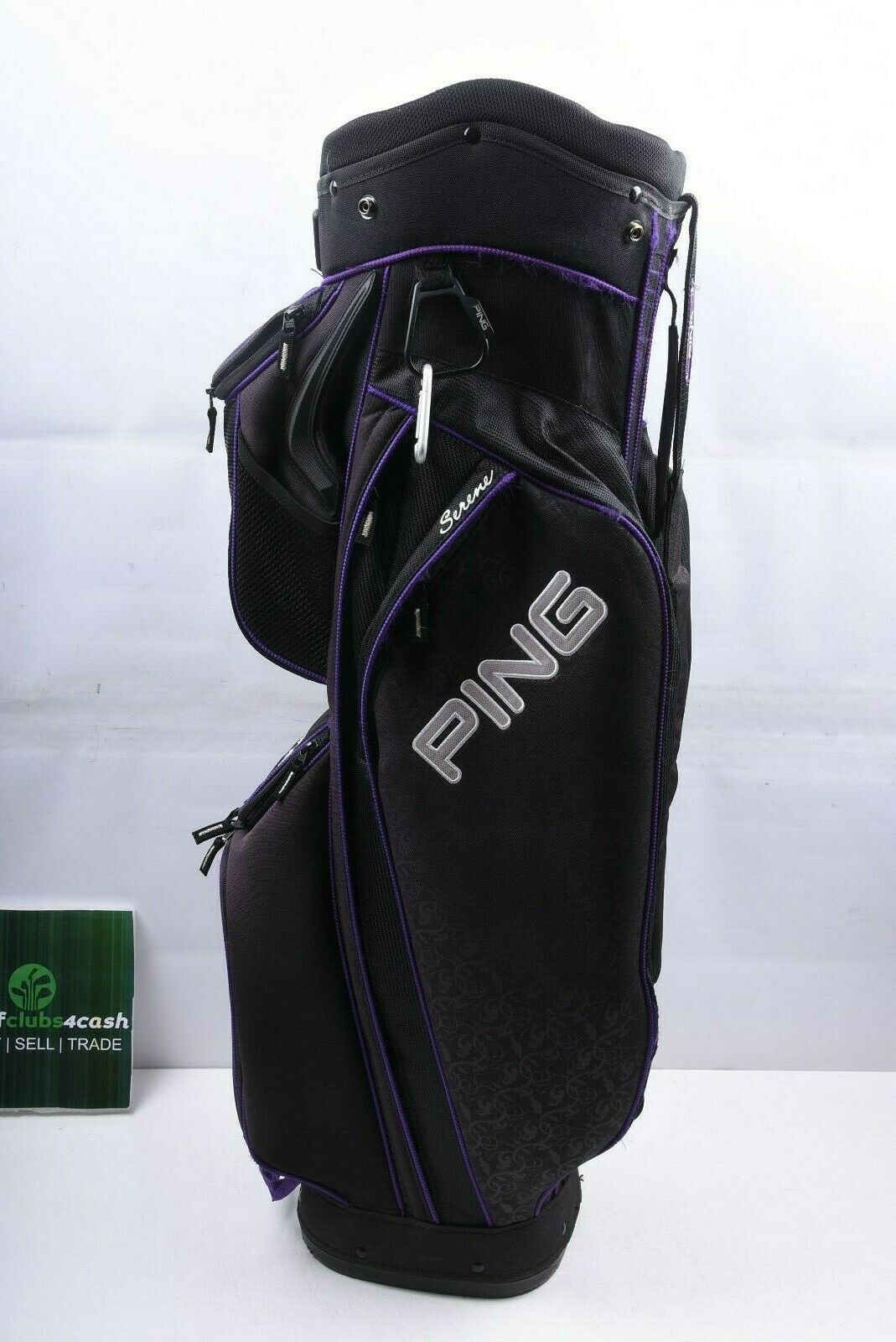 purple ping golf bag