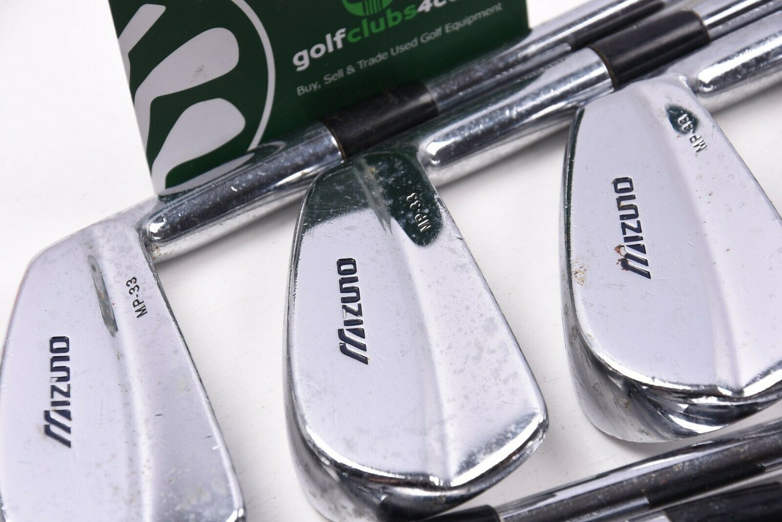 Mizuno Mp 33 Irons 3 Pw Stiff Flex Dynamic Gold Shafts Miimp3334 Golfclubs4cash